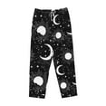 thumbnail image 4 of Haiem Crescent and Stars Women's Pajama Pants Ultra Lightweight Pjs Bottoms Sleepwear Bottom Pants With Pocket Drawstring-XX-Large, 4 of 9