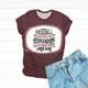 thumbnail image 5 of Mujeres Casual Béisbol Mamá Tie-dyed Impreso Manga corta Cuello redondo Pullover Blusa Camiseta Tops OAVQHLG3B Store lin121212, 5 of 5