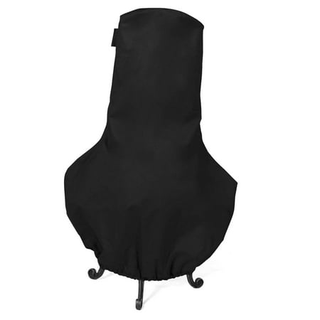 Hidove Chiminea Cover – Weatherproof Polyester, Adjustable Drawstring, Elastic Edge, Grill and Heating, 28DIAMETER x 48H,