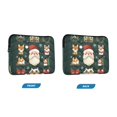 thumbnail image 7 of FORMRS 15-15.6 inch Laptop Sleeve Case Soft Carrying Quilted Computer Bag Cover, Green Christmas, 7 of 7