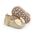 thumbnail image 2 of Yoyauz Baby Girl Mary Jane Shoes Anti Slip Rubber Sole Ballet Slippers Princess Dress Wedding Shoes Newborn Kids Shoes Toddler Shoes（0-12 Month）, 2 of 8