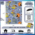 thumbnail image 6 of Aircrafts Trucks Cars Kids Throw Blanket for Baby Toddler Boys,Cars Blanket for Boys Girls Cartoon Trucks Throw Blankets,Fleece Plush Trucks Birthday Gifts Blanket for Couch Sofa Bed Nap, 6 of 6