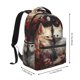 thumbnail image 2 of Easygdp Flower Cat Couple Mochila Ergonómica Versátil para Laptop - Múltiples Bolsillos, Correas Ajustables, Unisex para Escuela, Viajes y Actividades al Aire Libre-One Size, 2 of 5