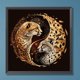 thumbnail image 1 of Cuadros Decorativos 5D bricolaje ronda completa taladro diamante pintura leopardo Kit arte decoración del hogar (A7198) Wdftyju embutido en tela, 1 of 1
