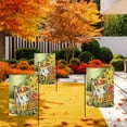 thumbnail image 6 of Oioii Fall Pumpkin Garden Flag 12.6x18.5in Double Sided Thanksgiving Leaves Sunflower Yard Outdoor Flag House Holiday Outside Decoration, 6 of 6