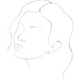 thumbnail image 3 of Auriga Platinum 9.5 mm Huggie single Earring for Women, 3 of 3