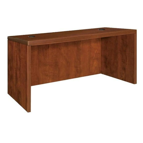 Laminate Rectangular Desk Shell - Cherry - 47 x 29.5 x 29.5 in.