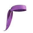 thumbnail image 1 of Soidarity Diadema sólida antideslizante para aliviar el dolor de oído ajuste bufanda deportiva endotérmica alargar tocado borde fino Ciclismo Violeta, 1 of 6