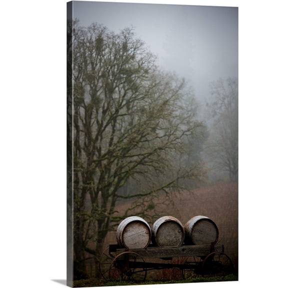 Great BIG Canvas | "Oregon Wine Country I" Canvas Wall Art - 32x48