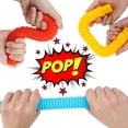 thumbnail image 2 of Tubo elástico sensorial Pop Tube Oso de Fresa Color corrugado Juguete, 2 of 6