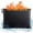 Black A, variant on Giyblacko Office&Craft&StationeryWaterproof Fireproof File Bag For File Jewelry Passport Storage Fireproof Document Bags