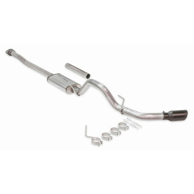 Fits 2015-2020 Ford F-150 Flowmaster Exhaust System Kit 717887 FlowFX Cat-Back System; Stainless Steel; With Muffler; 3 Inch Pipe Diameter; Single Exhaust With Single Exit