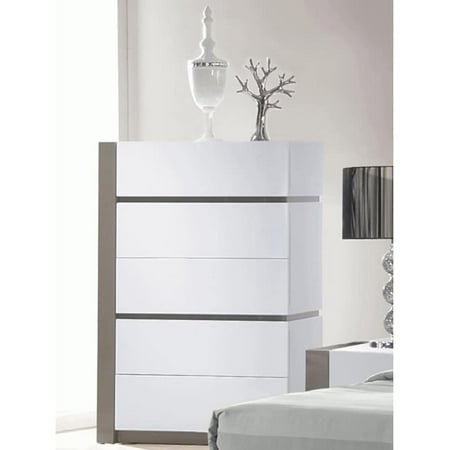 Christopher Knight Home Somette Mehdi Gloss White Grey 5