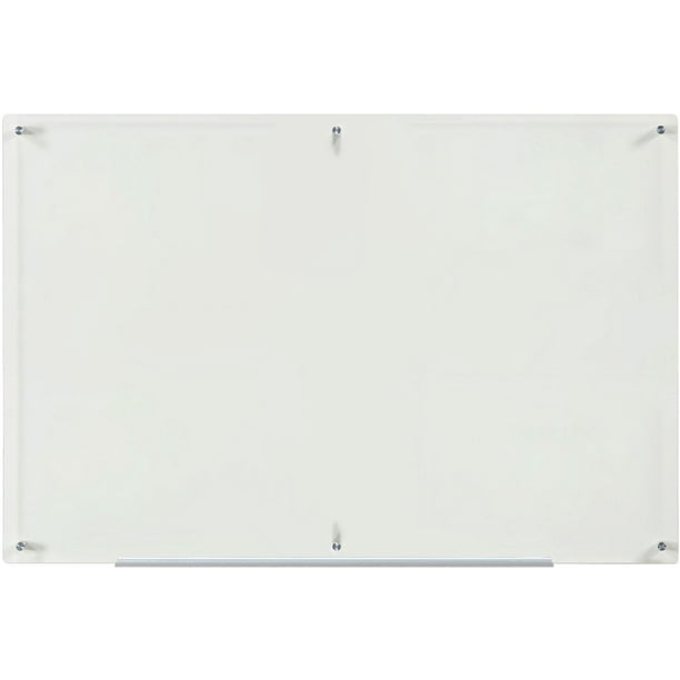 AudioVisual Direct Clear Glass DryErase Board Set 39 1/2 x 59