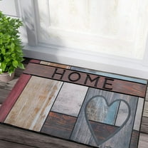 DERONA Outdoor Front Door Welcome Mat for Home Entrances