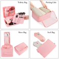 thumbnail image 3 of Set de 8 organizadores de equipaje BAGAIL de Packing Cubes, color rosa, 3 of 7