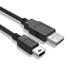 Simyoung USB A to Mini USB Data Sync Charger Cable For GPS Camera PS3 MP4 Speakers PDA Sony PlayStation 3 TomTom BlackBerry Garmin HTC Motorola Samsung Digital Camera Walmart