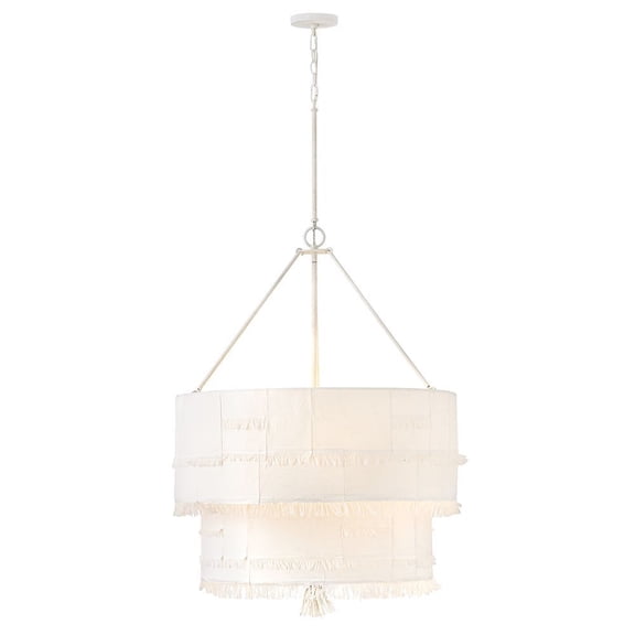 47428TXP Hinkley Lighting Baya - 45W 9 LED Medium Drum Chandelier-56.75 Inches Tall and 30 Inches Wide
