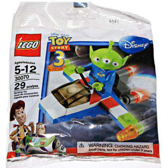 Pre-Owned Toy Story 3 Green Alien with Space Vehicle Mini Set LEGO 30070 [Bagged]