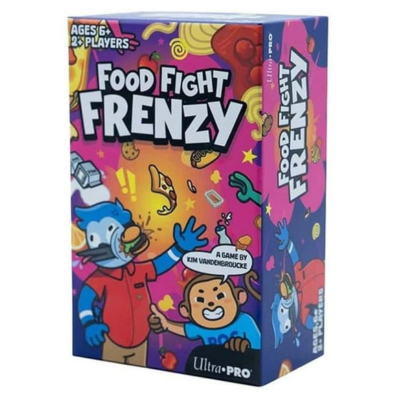 Food Fight Frenzy - Fun & Fast-Paced Family Dice Game Rolls, Pattern Matching, and Dice Game for 2-6 Players