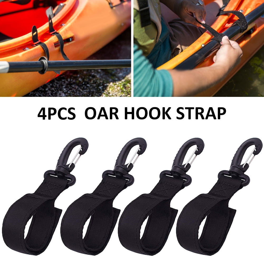 Kayak Canoe Paddle Rod Leash Safety Rope Carabiner Rowing Boats Accessories K8S7 