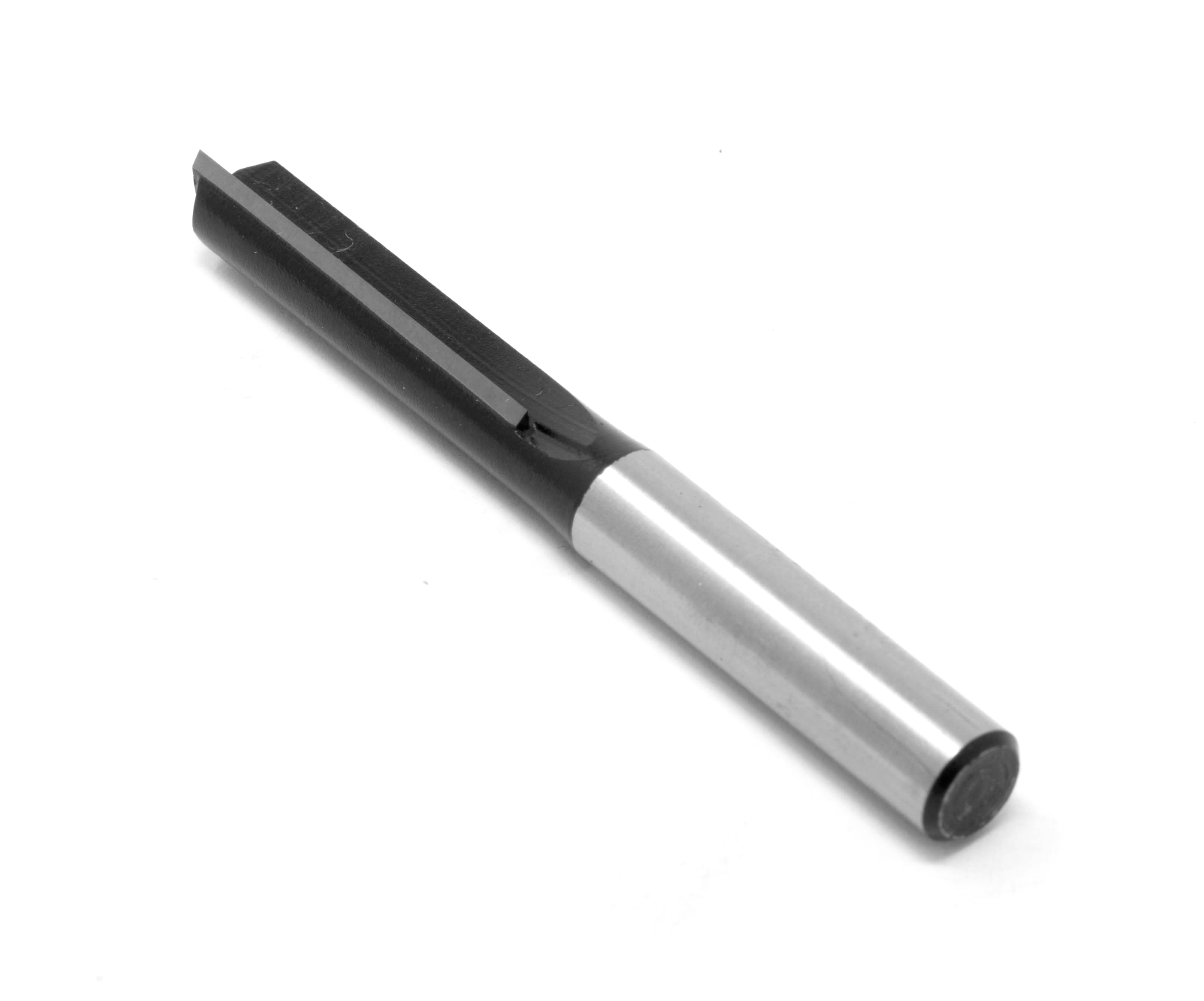 WEN 1/4 in. Straight 2-Flute Carbide-Tipped Router Bit with 1/4 in. Shank and 1 in. Cutting Length