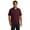 Athletic Maroon, variant on Port & Company Men's 50/50 Pique Polo