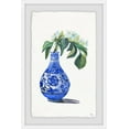 thumbnail image 2 of Blue Vase with White Orchids Framed Painting Print, 2 of 6