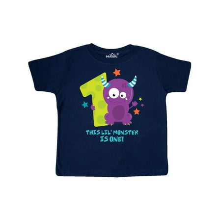 1st T-shirt - Monster 1st Birthday Toddler T-Shirt