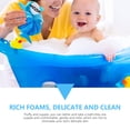 thumbnail image 2 of 2Pcs Skin Cleaning Scrubbers Cartoon Bath Sponge Body Exfoliating Loofah, 2 of 9