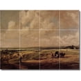 thumbnail image 1 of Ceramic Tile Mural-John Constable Country Painting 218. 24" w x 18" h using (12) 6 x 6 ceramic tiles, 1 of 3