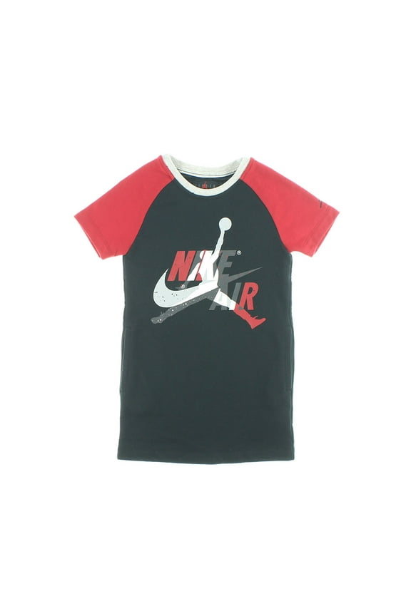 Classic Jumpman Crew Boys Active Sweaters Size S, Color: Black/Red/White
