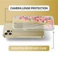 thumbnail image 6 of Case Yard iPhone-12/12-Pro Case Clear Soft & Flexible TPU Ultra Low Profile Slim Fit Thin Shockproof Transparent Bumper Protective Cover Drop Protective Cell Phone Cases (Garden Roses), 6 of 8
