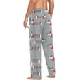 thumbnail image 5 of Top-kevin Xmas Dachshund Pajama Pants for Men PJs Bottoms Sleep Lounge Pants with Pockets, 5 of 13