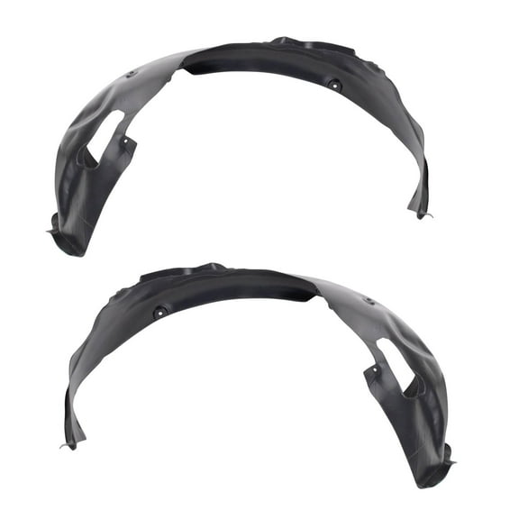 TRQ Front Inner Fender Liner Set Fits Select 2019-2020 Hyundai Elantra HY1248184 HY1249184