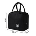 thumbnail image 4 of (Purple)1 Pcs Lunch Box Bag Ice Pack Bento Box Food Container Insulation Package Thermal Bags, 4 of 5