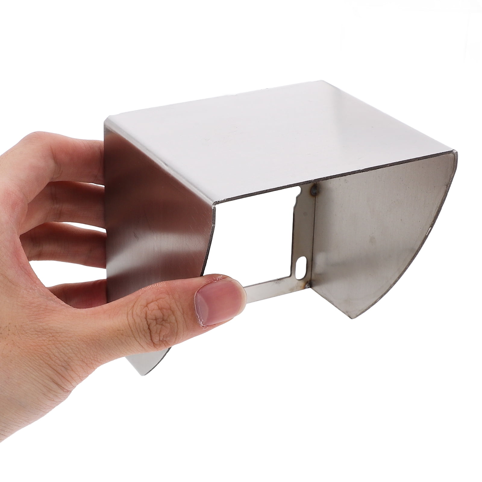 MLINS 3pcs Stainless Steel Wall Cover Box Stainless Steel Socket Cover Outdoor Waterproof Socket Cover