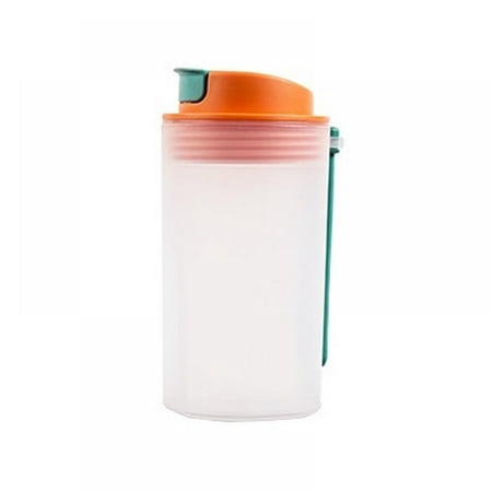

Portable Single Layer Plastic Cup Protein Powder Shake Cup Shake Cup Milkshake Cup Sports Fitness Water Cup Gift Yellow 550ML