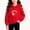 Red, variant on Zorckvet Girls Fleece Sweatshirts with Ribbed Cuffs and Side Pockets