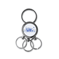 thumbnail image 1 of Llavero de metal de acero inoxidable Llavero Anillo de cadena Llavero, 1 of 3