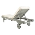 thumbnail image 5 of SAFAVIEH Newport Outdoor Patio Chaise Lounge Chair, Gray/Beige, 5 of 10