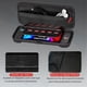 thumbnail image 3 of Estuche de Viaje YUOY para Nintendo Switch 2 (2025) - Carcasa Rígida EVA con 20 Bolsillos, Negro, 3 of 7