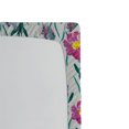 thumbnail image 3 of Ambesonne Nature Vibes Fitted Sheet, Leafy Lavender Artwork, California King, Magenta Jade Green Ivory, 3 of 5