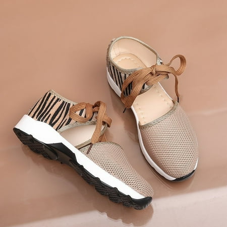 

Wodofoxo Promotion New 2021 Plus Size Summer Women s New Leopard Flat Women S Single Shoe