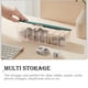 thumbnail image 5 of Monstrate Caja de almacenamiento de cables de datos Organizador de plástico transparente Cable de alimentación Cargador de teléfono Cables de Videojuegos y accesorios Oro Verde, 5 of 6