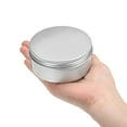 thumbnail image 4 of Uxcell 5oz 150ml Screw Top Lid Round Aluminum Cans Tin Containers 1 Pack, 4 of 6