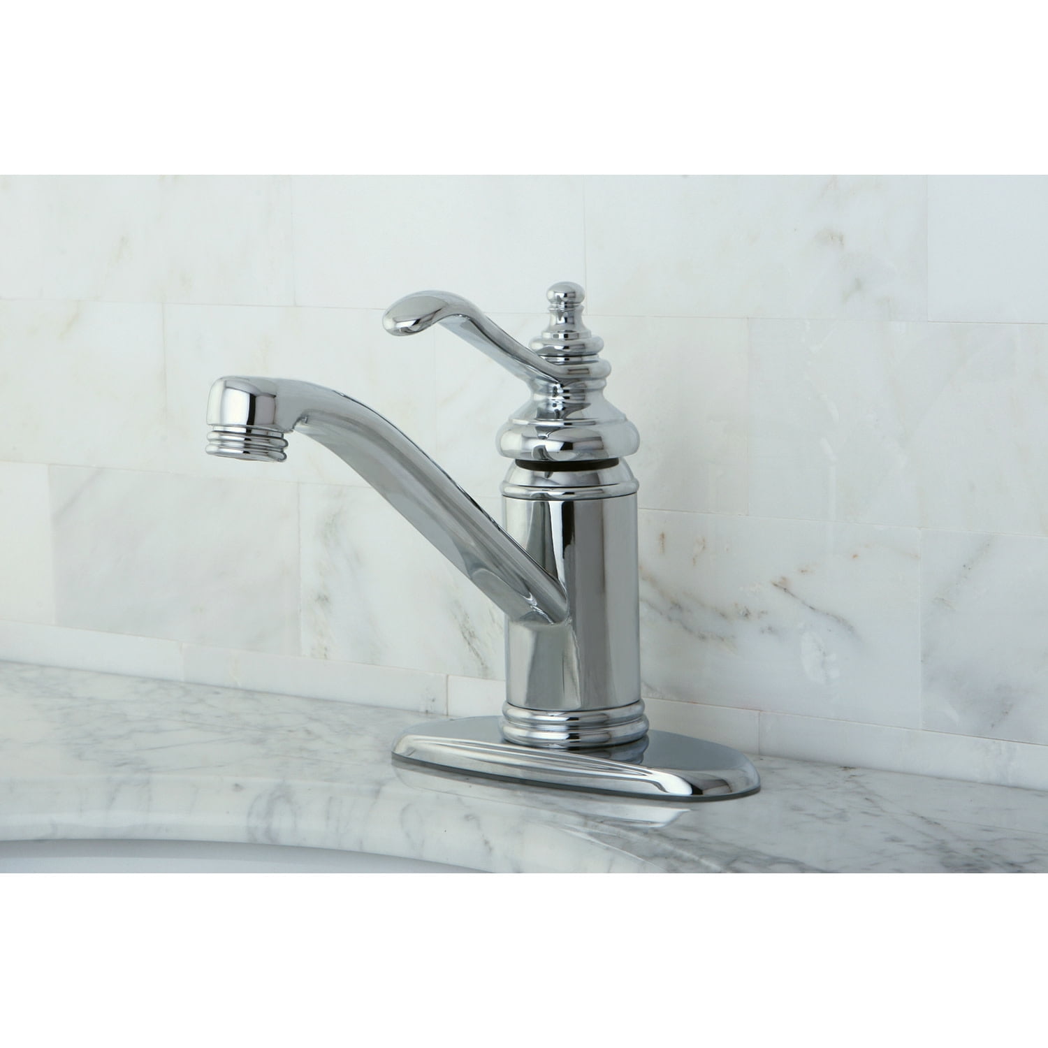 Kingston Brass KS3401TL Templeton 4" Single Handle Bathroom Faucet, Polished Chrome