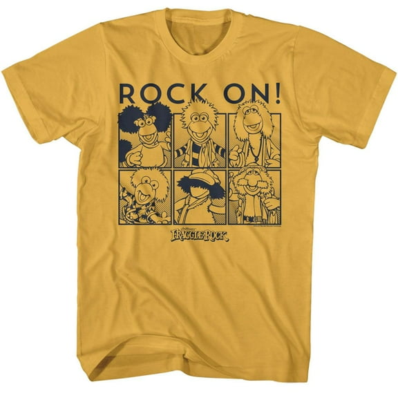 Fraggle Rock Halftone Boxes Ginger T-Shirt