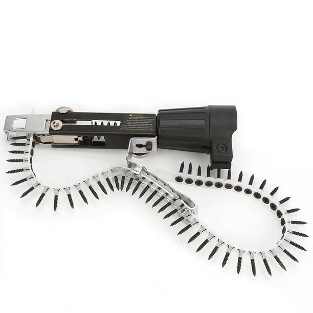 Tornillo Adaptador De Cadena De Taladro Automático, Tornillo De Ajuste De Profundidad, Cadena De Puntas De Acero Inoxidable Para Taladrar, Techos Domésticos, Apretar Armarios De