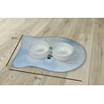 thumbnail image 2 of Simply Daisy Butterfly Fish Shape Pet Feeding Mat for Cats, 2 of 3